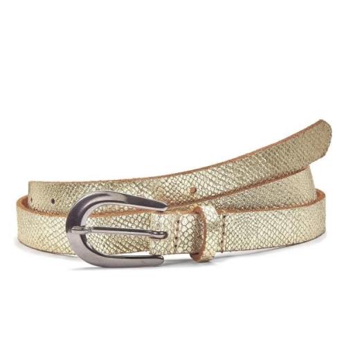 Lascana Heupriem in metallic-slangen-look, leren riem voor broeken, je...