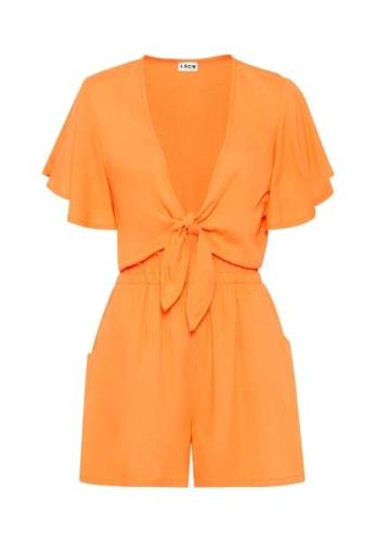 LSCN by LASCANA Korte jumpsuit van geweven viscose