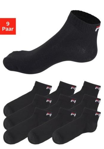 Fila Korte sokken met klassiek logo (9 paar, Set van 9)