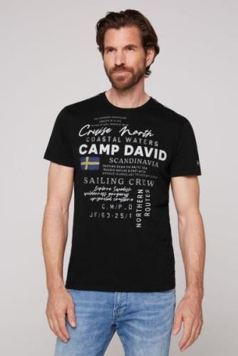 CAMP DAVID Shirt met print