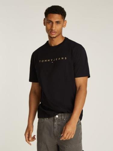 TOMMY JEANS T-shirt TJM REG GOLD LINEAR LOGO TEE EXT