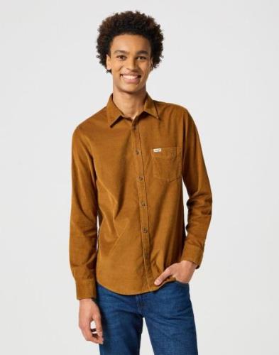 Wrangler Overhemd met lange mouwen 1 PKT CORDUROY SHIRT