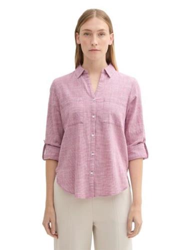 Tom Tailor Blouse met lange mouwen met borstzak