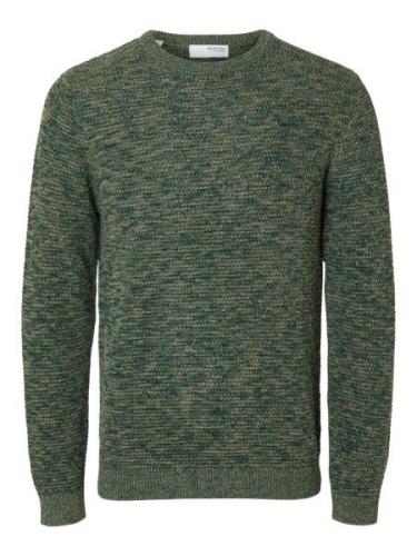 SELECTED HOMME Trui met ronde hals SLHVINCE LS KNIT BUBBLE CREW NECK N...