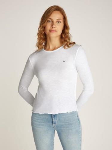 TOMMY JEANS Shirt met lange mouwen TJW SLUB SOFT TEE LS