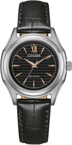 Citizen Solarhorloge FE2110-14E Horloge, dameshorloge, leren band