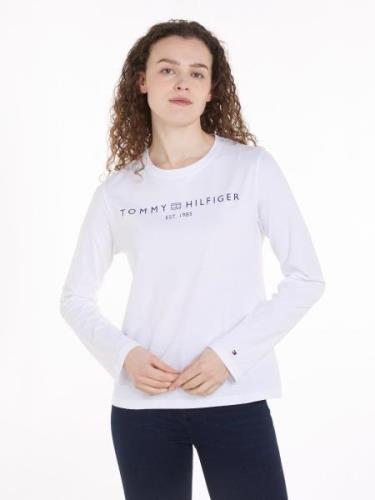 Tommy Hilfiger Shirt met lange mouwen REG CORP LOGO C-NK LS met een lo...