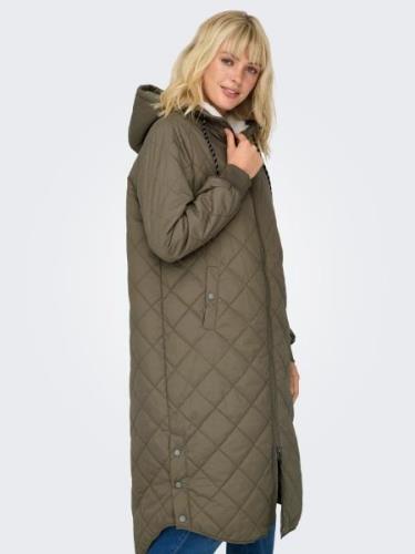 Only Gewatteerde jas ONLNEWSANDY QUILT COAT CC OTW