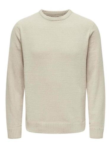 ONLY & SONS Gebreide trui ONSETHAN LIFE REG 7 CREW KNIT