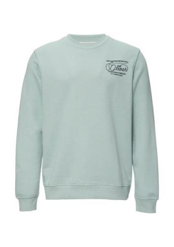 s.Oliver Sweatshirt met logoborduursel