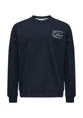 s.Oliver Sweatshirt met logoborduursel