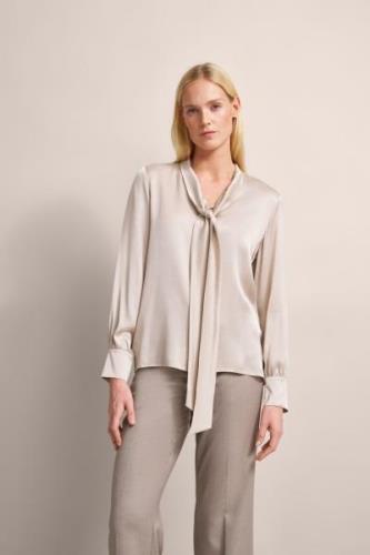 Bugatti Blouse met lange mouwen met een lichte glans