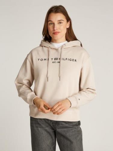 Tommy Hilfiger Hoodie MDRN REG CORP LOGO HOODIE met geborduurd logo-op...