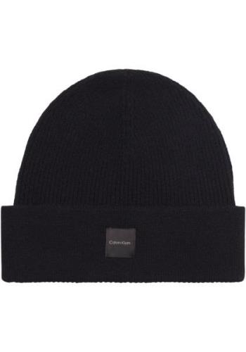 Calvin Klein Beanie CASHMERE CHUNKY OPEN RIB BEANIE