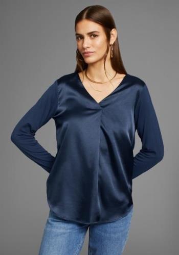 HECHTER PARIS Shirtblouse met v-hals - nieuwe collectie