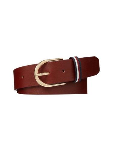 Tommy Hilfiger Leren riem TH CORP CASUAL 3.5 met gestempeld logo