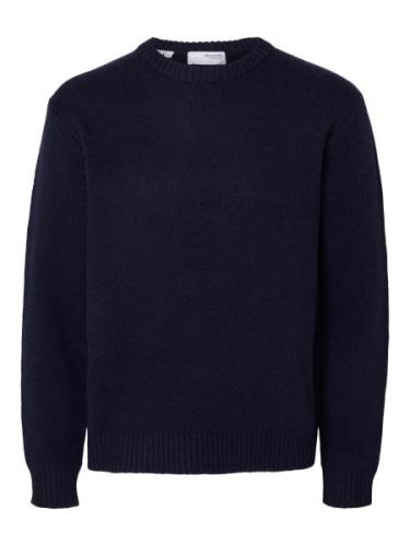 SELECTED HOMME Gebreide trui SLHCODY LS KNIT RELAXED CREW NECK NOOS