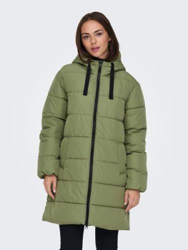 Only Gewatteerde jas ONLCLAIR PUFFER HOOD COAT OTW CC