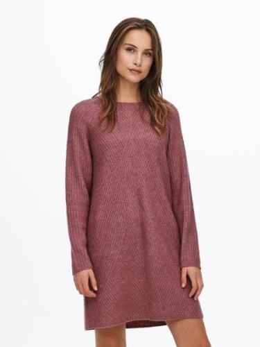 Only Gebreide jurk ONLCAROL L/S DRESS KNT NOOS