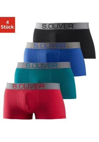 s.Oliver RED LABEL Beachwear Boxershort voor heren in hipster-vorm van...