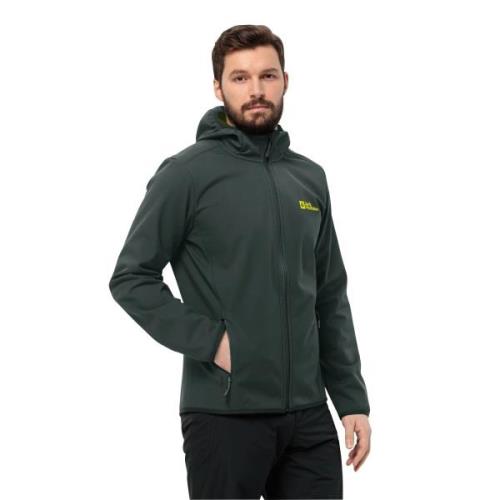 Jack Wolfskin Softshell-jack BORNBERG HOODY winddicht, waterafstotend