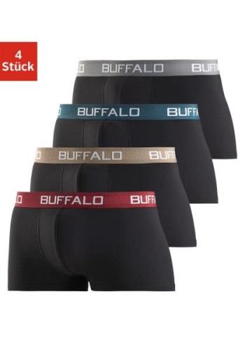 Buffalo Hipster in hipster-model met contrasterende band (set, 4 stuks...