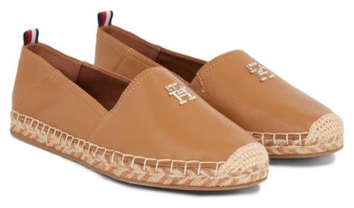 Tommy Hilfiger Espadrilles TH LEATHER FLAT ESPADRILLE Zomerschuh, stra...