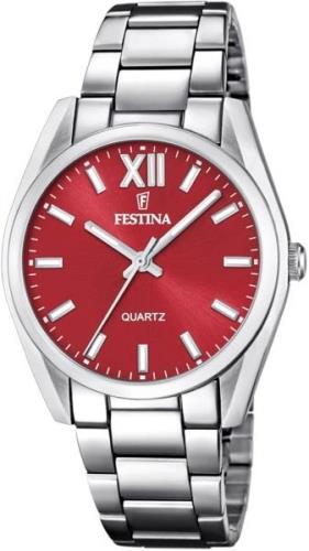 Festina Kwartshorloge Boyfriend, F20622/B Horloge, dameshorloge, stale...