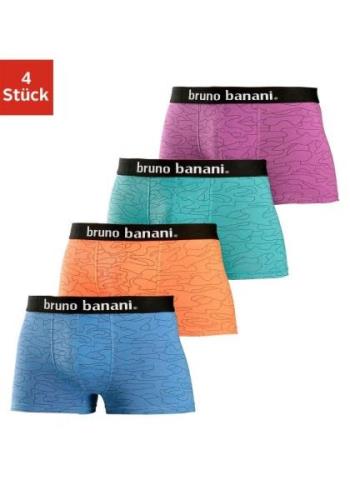 Bruno Banani Hipster Boxershorts in effen of met patroon van katoenmix...