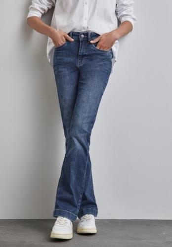 STREET ONE Slim fit jeans met stretch