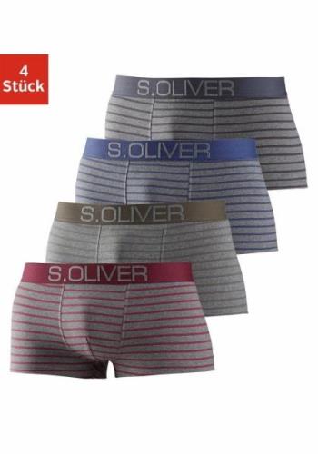 s.Oliver RED LABEL Beachwear Hipster Boxershorts voor heren van katoen...