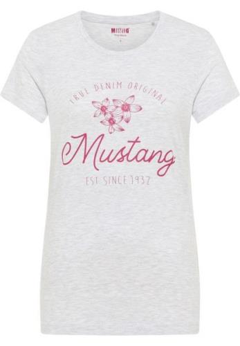 MUSTANG Shirt met korte mouwen Shirt met print