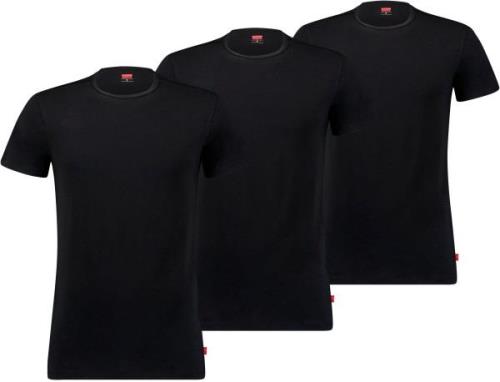 Levi's® T-shirt met brede logoband (Set van 3)