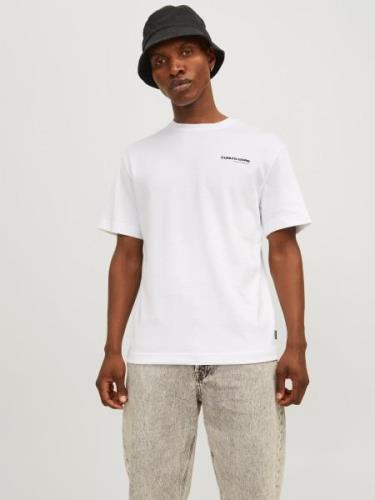 Jack & Jones Shirt met ronde hals JCOAERO PRINT TEE SS CREW NECK NOOS