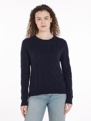 Tommy Hilfiger Gebreide trui SOFT WOOL CABLE C-NK