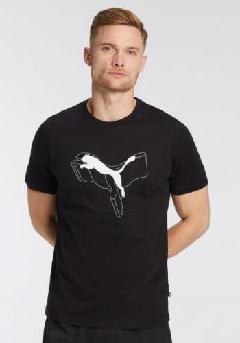 PUMA T-shirt ESS+ LOGO LAB CAT TEE