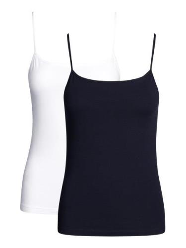 Tommy Hilfiger Underwear Top met spaghettibandjes 2 PACK CAMI met gebo...