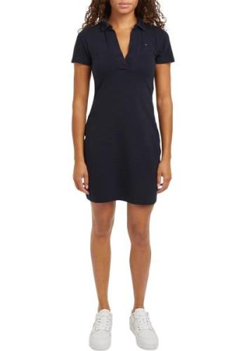 Tommy Hilfiger Polojurk SLIM OPEN NK POLO DRESS SS