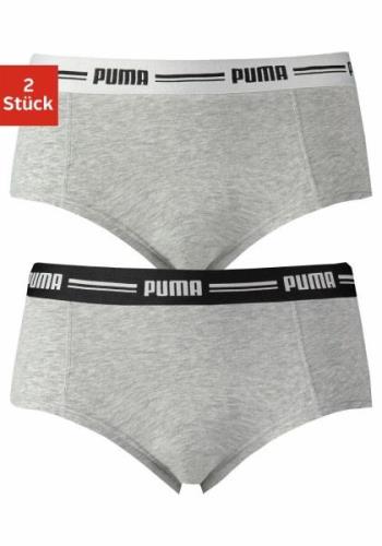 PUMA Hipster Iconic met opvallende logo-tailleband (2 stuks, Set van 2...