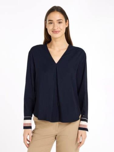 Tommy Hilfiger Blouse met lange mouwen (Global Serie TH VROUWEN)