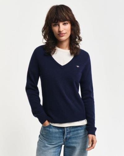 Gant Trui met V-hals Extrafine Lambswool V-Neck