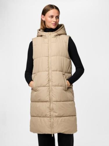 pieces Bodywarmer PCBEE NEW LONG PUFFER VEST NOOS BC