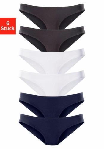 vivance active Bikinibroekje van zacht microvezel (6 stuks, Set van 6)