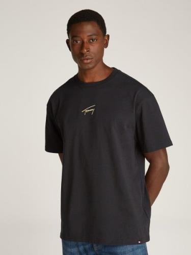 TOMMY JEANS T-shirt TJM REG GOLD SIGNATURE TEE EXT