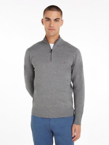 Tommy Hilfiger Schipperstrui ESSENTIAL COTTON ZIP MOCK