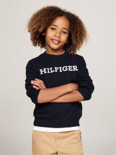 Tommy Hilfiger Gebreide trui MONOTYPE REGULAR SWEATER