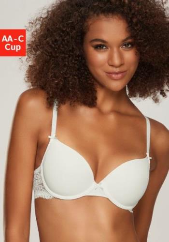 NU 20% KORTING: Nuance Bh met steuncups achter van kant, cups van micr...