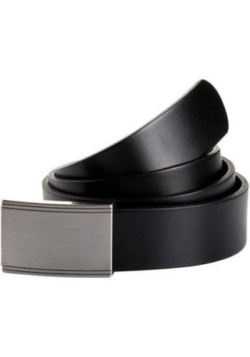 MONTI Leren riem Potsdam 3,5 cm breed, klassiek-business, koppelgesp