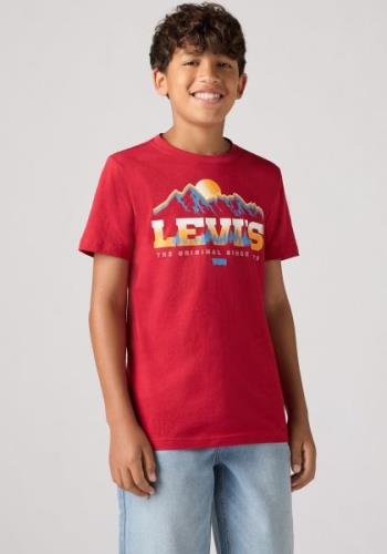 Levi's Kidswear Shirt met print LVB MAJESTIC MOUNTAINS TEE voor jongen...