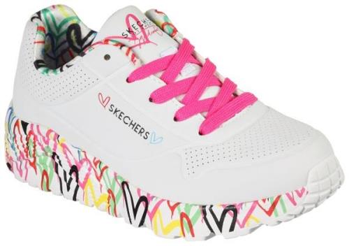 Skechers Sneakers UNO LITE plateausneaker, chunky sneaker, veterschoen...